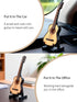 KooingTech 3.9in Miniature Guitar, Wooden Tiny Guitar Decorative Model for Mini Music Ornament Display Dollhouse
