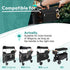 W2&X2, 2 Parent Console Fits for Wonderfold Wagon Stroller Organizer with Insulated Cup Holders, Multiple Storage
