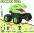 2.4GHz 1:24 6-8 8-12 Dinosaur Remote Control Car, Monster Truck Toys Rechargeable RC Cars Scale RC Truck with LED Light
