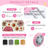 3+, GAGAKU Baby Doll Stroller, Foldable Toy Stroller with Storage Basket and Bag, Diaper, Reborn Doll Accessories