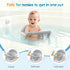 NATGOVOD 6 Baby Bath Seat for Babies Months & Up Sitting Up, Non-Slip Baby Bath Chair with Suction Cup, Safe