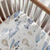 KuphiL10C Plane Theme Cloud Hot Air Balloon Pattern Baby Crib Sheet and Breast-Feeding Nursing Pillow Cover
