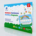 110 PCS Sentence Building Kit for Kids, Speech Therapy Toys, Word Building Magnets, Reading Games for Toddlers