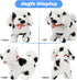 Hopearl Walking Point Dog Interactive Toy - Electronic Plush Puppy with Moving Head, Gifts for Toddlers