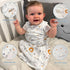 1.0 100% 6-12 ZIGJOY Sleep Sack Swaddle Tog Baby Wearable Blanket Cotton Baby Swaddle Blanket for Newborns Months