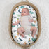 4-Pack The Peanutshell Baby Bassinet Sheets for Boy - Soft, Oval & Fitted Baby Boys Bassinet Sheet, Rectangle, Fitted