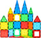 CuteTiger Magnetic Tiles, 64PCS Magnet Building Toys, Magnetic Building Set, Stacking Blocks,