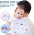 DECORNIJIA 5pcs Cotton Burping Cloths Washcloths for Babies Unisex Soft Absorbent Burp Clothes Towels for Feeding