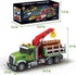 3 4 5 6 7 8 15 6 Mostop Logging Truck Kids Toy for Year Old Boys, Farm Log Truck with Loading Crane and Trunks, Lights