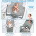 Universal Baby Footmuff for Strollers, Winter Stroller Cover with Fleece Lining, Baby Bunting Bags