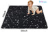 50x50 Tummy Play Mat for Playpen Foldable Baby Play Mat Large Time Mat, Non Slip Washable Baby Play Mats for Floor