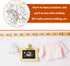 LIQWEI 50 2.2 Inch Pcs Diaper Pins, Plastic Head Safety Pin with Safe Locking Closures, Cloth Diaper Nappy Pins
