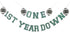 Football 1st Year Down Banner - First Birthday Party Decorations, Super Bowl Sports Party Personalized Theme Banner