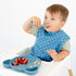 Ryan & Rose Ultimate Utensil Set of 3 Silicone Baby Spoons for Baby Led Weaning, Self Feeding, Seaglass