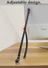 6 Pack Adjustable TV Safety Straps, No-Drill Adhesive Anti-Tip Furniture Anchors for Baby Proofing, Flat Screens Fix