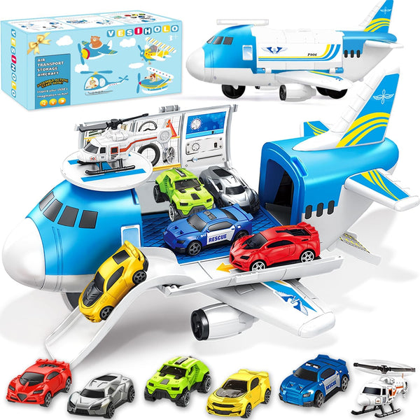 Airplane Toy for 3 Years Old, Aeroplane Toys for Boys Age 4-7, Birthday Gift for 2-5 Years Old