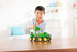 John Deere Vehicle Set - Dump Truck and Tractor Toy with Loader, Kids Outdoor Construction Toys, 6 Inches, 2 Count