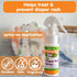 (3 Pack) 1.7 oz Boogie No-Rub Diaper Rash Spray - fl - Diaper Cream Spray for Infants and Babies - Touch-Free