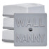 Wall Nanny Mini - Smallest Baby Gate Wall Protector (White) 4 Pack, Protects Walls & Doorways from Pet Gates & Dog Gate