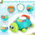 6 12 Tummy 7 8 9 10+ 4 5 6 12 Musical Turtle Baby Toys to Months, Infant Light up Music Toys Time Development, Crawling