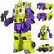 MIEBELY Toddler Robot Vehicles Set - 4Pcs Transforming Robots Toys for Kids