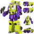 MIEBELY Toddler Robot Vehicles Set - 4Pcs Transforming Robots Toys for Kids