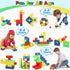 32PCS Magnetic Building Blocks for Kids Ages 3-5 - 1 Inch Magnet Blocks for Toddler, Montessori Toy, Preschool STEM