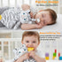 10 BEREST Rechargeable Baby Sleep Soother, White Noises of Heartbeats & Lullabies Infant Sleeping Aid with Cry Sensor