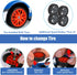 1/24 2.4GHz 4WD 7) Liberty Imports RC Drift Car Remote Control Sport Racing On-Road Vehicle with LED Light, Batteries