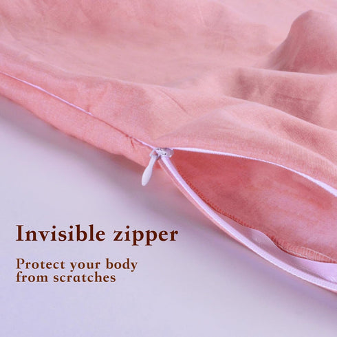 Elyxen Pregnancy Pillow Cover (ONLY Pillowcase) - U Shaped Pillow Case - Maternity Body Pillow Cover - Removable Soft