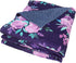 50 60 Inch TANOFAR Toddler Blanket Purple Floral Fleece Baby Blankets for Grils Double Layer Crib Blanket x Watercolor