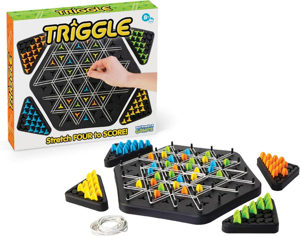 Triggle Triangle Chess Board Game - Board Games for Family Night -