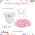 18 Inch 3-PC 18" Emily Rose Doll Clothes Pink Bunny Clothing & Accessories Outfit, Includes Bunny Ears Headband |