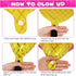 YOTHORN 6 Summer Summer 2) Pcs Ice Cream Balloons, Giant Ice Cream Cone Foil Balloon for Party, Party Decorations