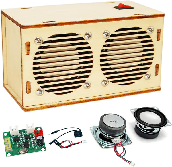STEM Gifts for Teen Girls and Boys, Science Kits for Kids Age 8-16, Bluetooth Speaker Kit, 3D Puzzles, DIY Projects