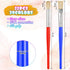 Paint Brushes for Kids, 22 Pcs Round and Flat Set, Easy Hold Toddler Paint Brushes for Acrylic Painting