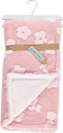 Ultra-Soft and Luxurious Baby Blanket | 30x40 inch | Double Sided Sculpted Design on Fleece with Sherpa Backing by Cudlie