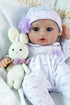 16inch 3+ SCOM Baby Dolls, Realistic Baby Dolls Cute Soft Body Baby Doll Real Life Baby Doll Silicone Lifelike Baby