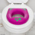 Barney Potty Trainer, Floor Potty Chair with Sounds, Removable Toilet Topper, Tracking Chart & Storage for Toddler