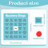 Simgoing 24 600 Recovery Bingo Game with Cards and Cross Chips Questions Recovery Bingo for Adults Addiction Group
