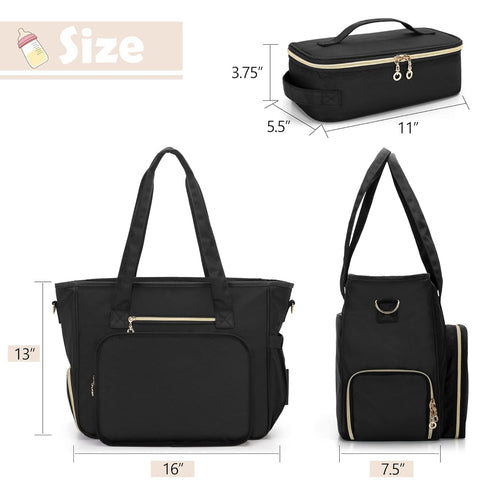 Momcozy S12 Momcozy M5, BAFASO Wearable Breast Pump Bag with Cooler and Laptop Sleeve (Compatible with Pro, Elvie)