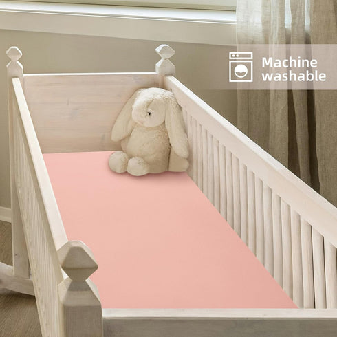 MIGIOL 100% 52 28", 2 Cotton Crib Sheet, Cotton Breathable Crib Sheet, Standard Crib Sheet, Size "X Pieces (Gradient