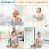 NATGOVOD 6 Baby Bath Seat for Babies Months & Up Sitting Up, Non-Slip Baby Bath Chair with Suction Cup, Safe