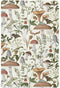 Mushrooms and Berries Mini Crib Sheets 39" x 27" Soft Breathable Pack N Play Sheets for Boys Girls