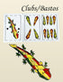 LEQBO 48 (1-12 4 2 Spanish Playing Cards, Baraja Espaola - Card Deck Mexicana Naipes in Suits + Jokers), Traditional