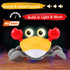 Tummy Crawling Crab Baby Toy Gifts: Time Toys Walking Dancing Cute Essentials Electric Induction Sensory Stuff Moving