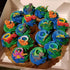Finduat 24 Pcs Dinosaur Rubber Rings for Party Favors, Cupcake Topper for Dinosaur Party Supplies