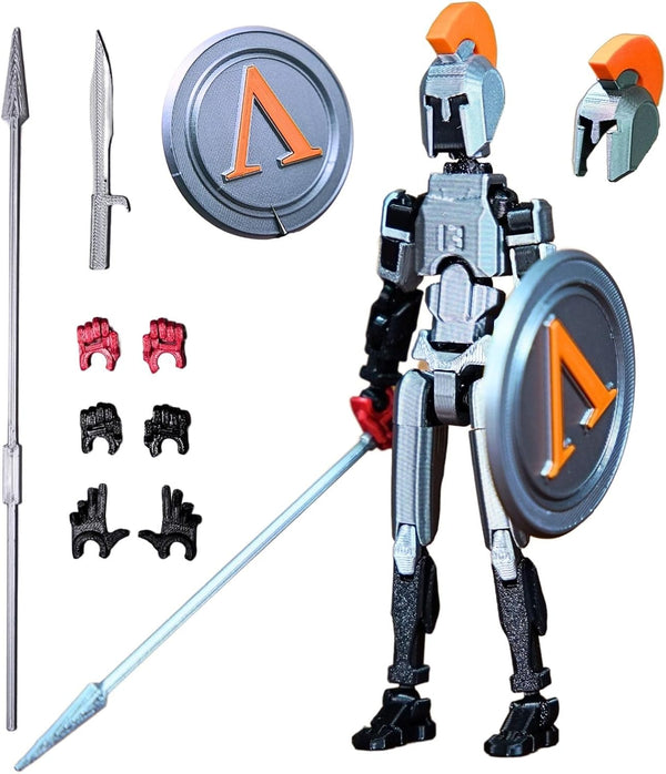 T13 Action Figure (Dummy 13 / Titan 13 / Spartan Warrior) -
