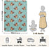 KICPOAY 30x40 Inch Swaddle Blanket for Green Beaver with Heart Baby Receiving Blanket Muslin Baby Swaddles Soft Cotton