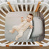 Wassud 28 52 Bathtub Fitted Crib Sheet for Boys Girls, Soft and Breathable Neutral Baby Crib Mattress Sheets,Toddler